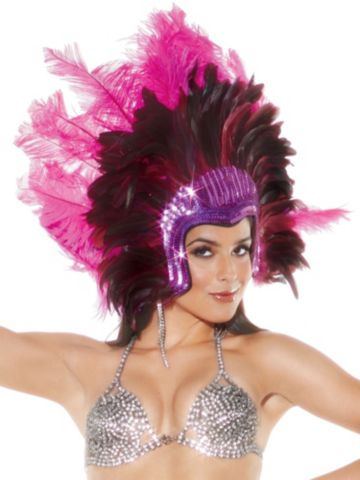 Sequin Headdress