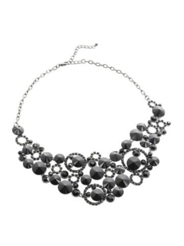 Circle Crystal Necklace