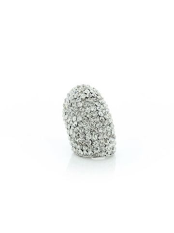 Rhinestone Knuckle Ring 