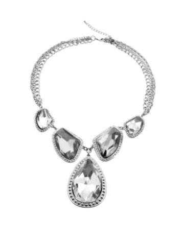 crystal statement necklace