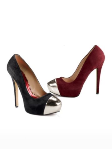 Metallic Toe Pump