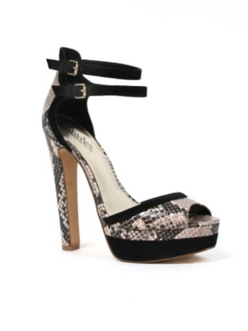 Snake Print Sandal by Charles David