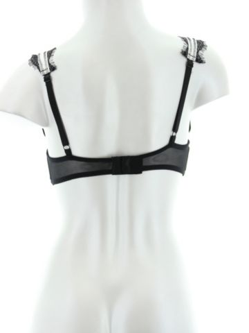 Satin & Eyelash Lace Bra