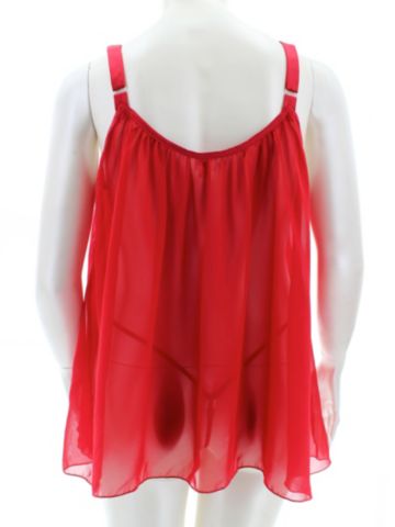Sheer Georgette Babydoll