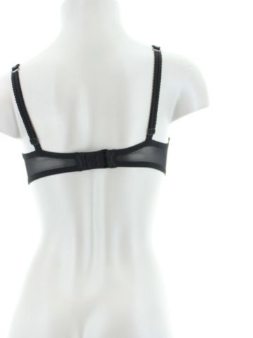 Sheer Embroidered Lace Bra
