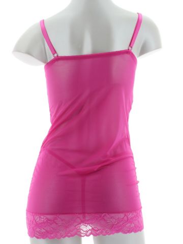 Power Mesh & Lace Control Slip