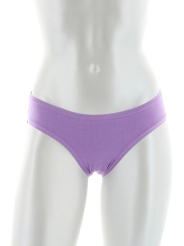 Hot for Cotton Low-Rise Stretch Bikini