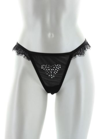 Eyelash Lace & Mesh Panty