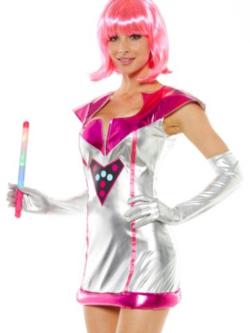 Light-Up Queen of the Galaxy Costume