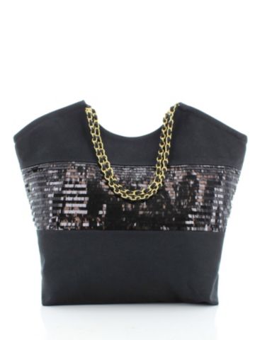 Sequin Beach Tote