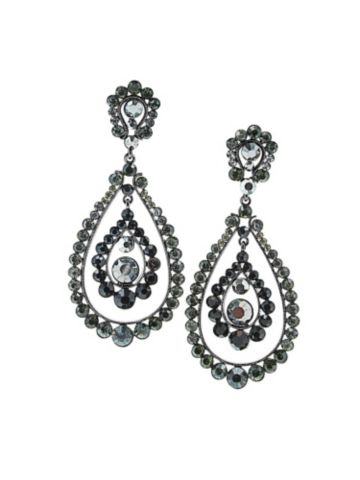 teardrop chandelier earring