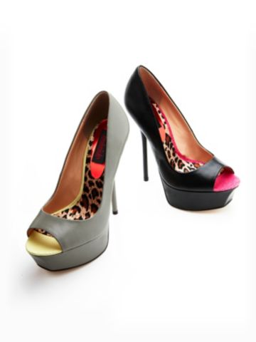 Olivia Peep Toe Pump