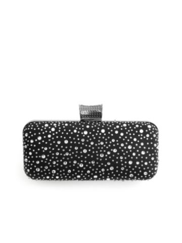 Rhinestone Miniaudiere Clutch