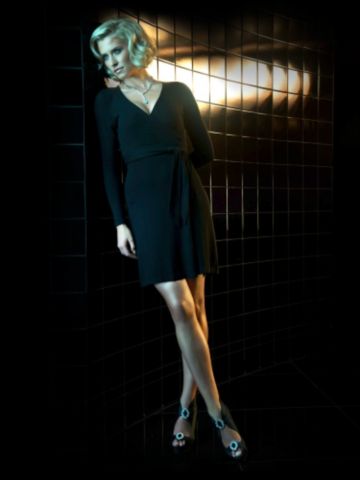 Cashmere Wrap Dress