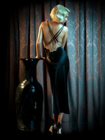 Enchanting Silk Gown