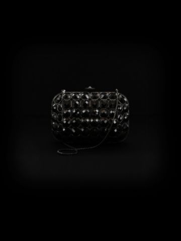 Icon Jeweled Miniaudiere Clutch