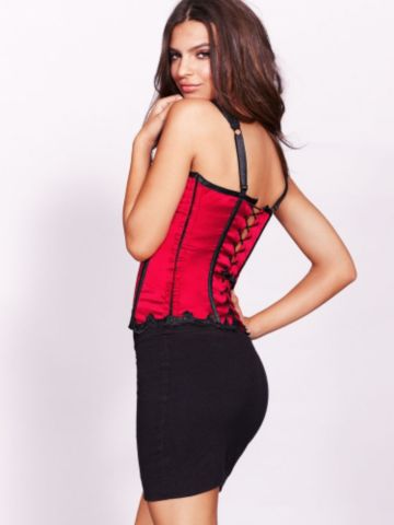 Point D'Esprit Corset