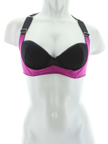 Sleek Microfiber & Mesh Bra