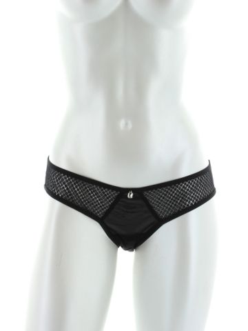 Fishnet Rhinestone Panty