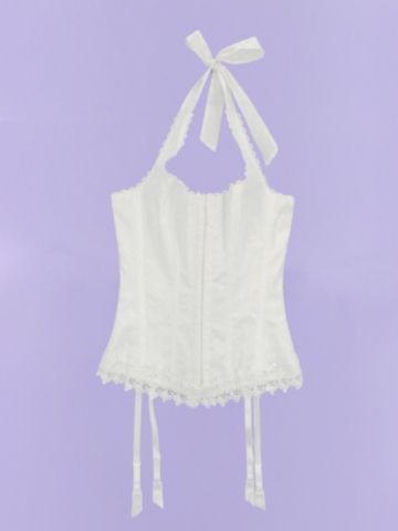 Hollywood Dream Full-Figure Halter Corset
